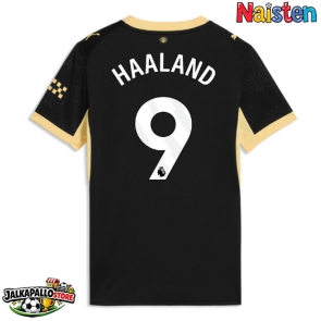 Manchester City Erling Haaland #9 Vieraspaita Naisten 2026-27 Lyhythihainen